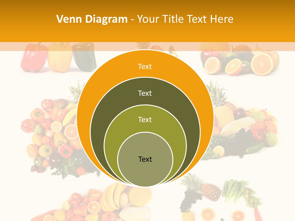 Red Frame Border PowerPoint Template