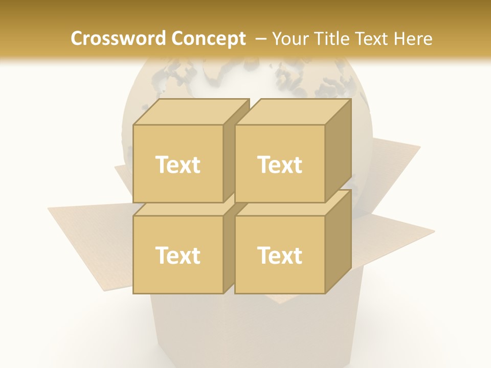 Sending Speed Packing PowerPoint Template
