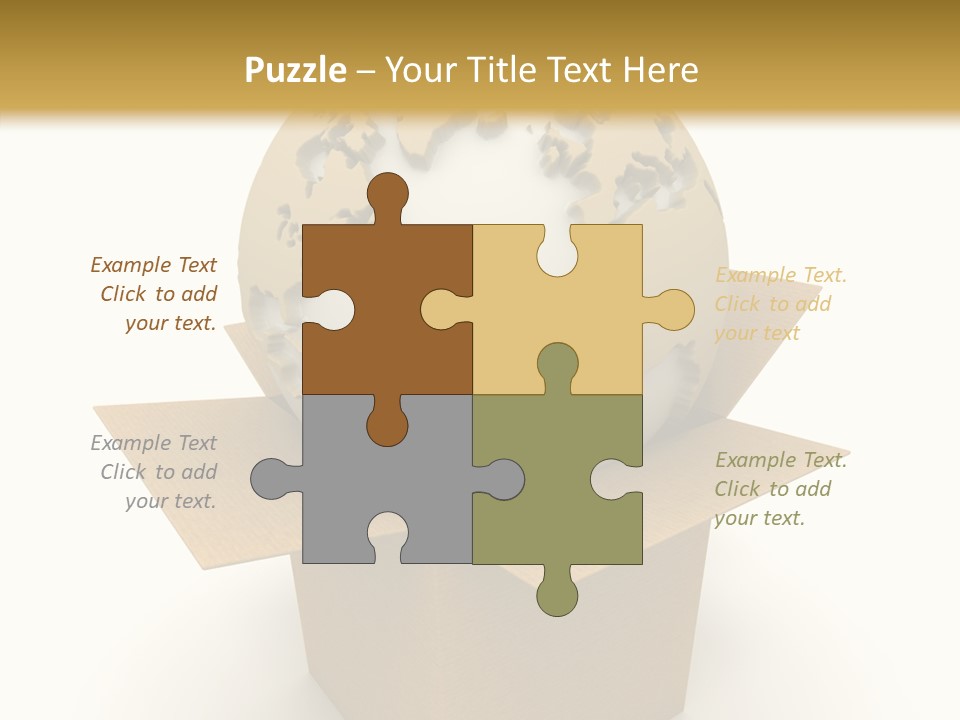 Sending Speed Packing PowerPoint Template