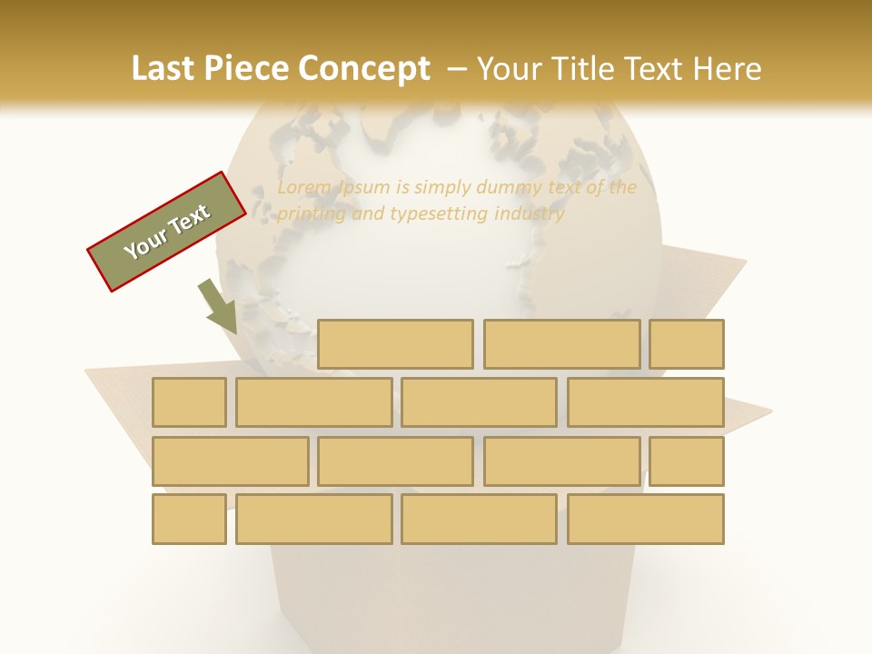 Sending Speed Packing PowerPoint Template