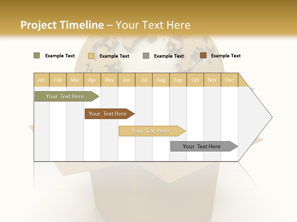 Sending Speed Packing PowerPoint Template