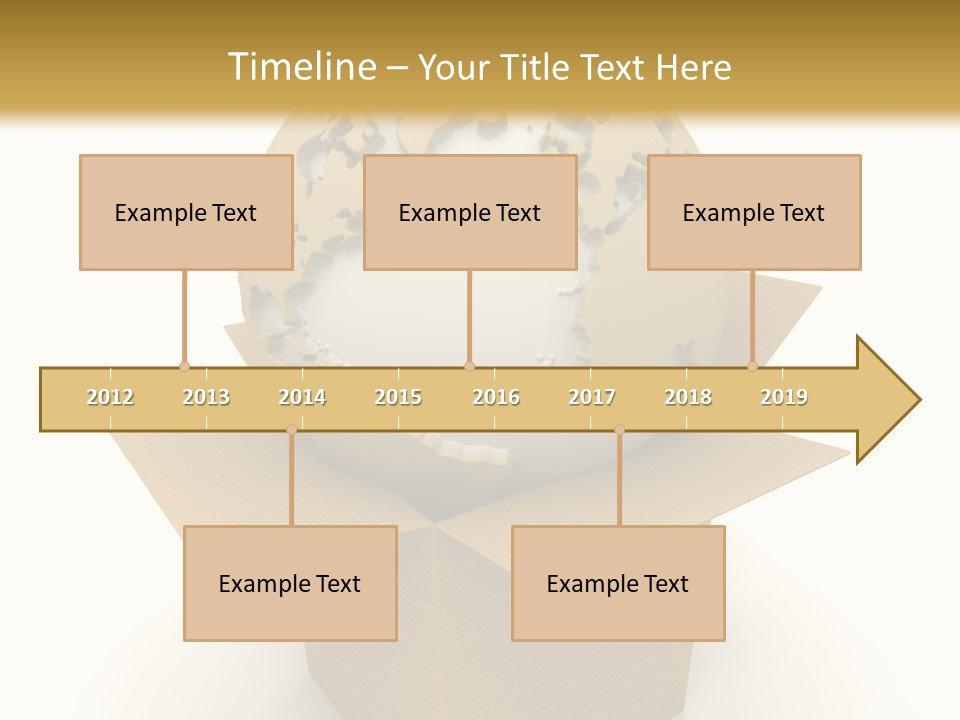 Sending Speed Packing PowerPoint Template
