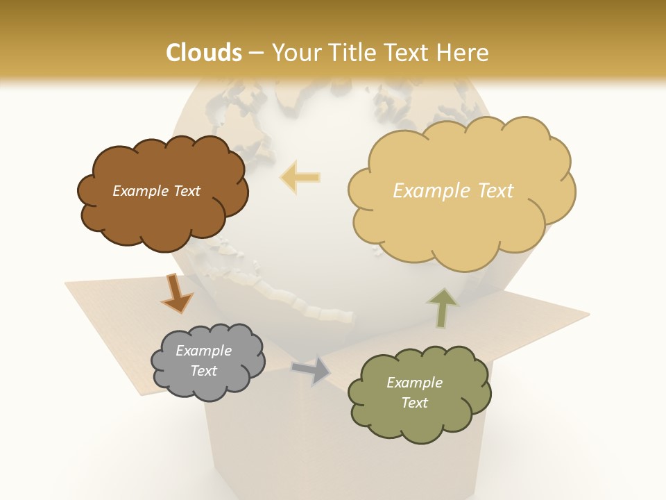 Sending Speed Packing PowerPoint Template