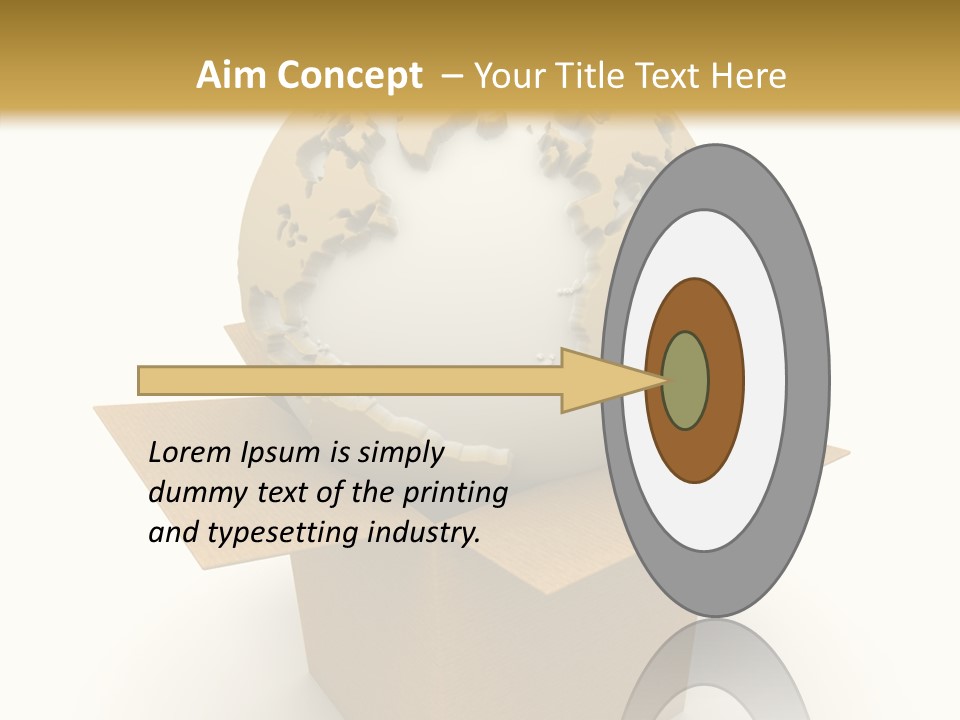 Sending Speed Packing PowerPoint Template