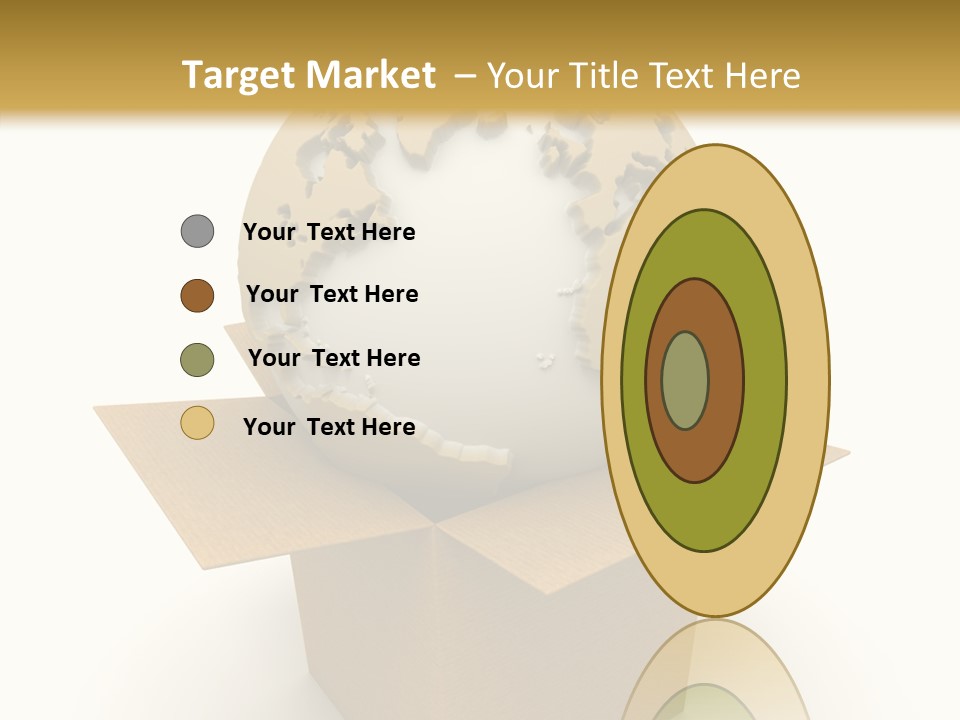 Sending Speed Packing PowerPoint Template