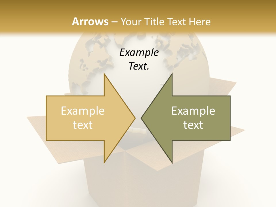 Sending Speed Packing PowerPoint Template