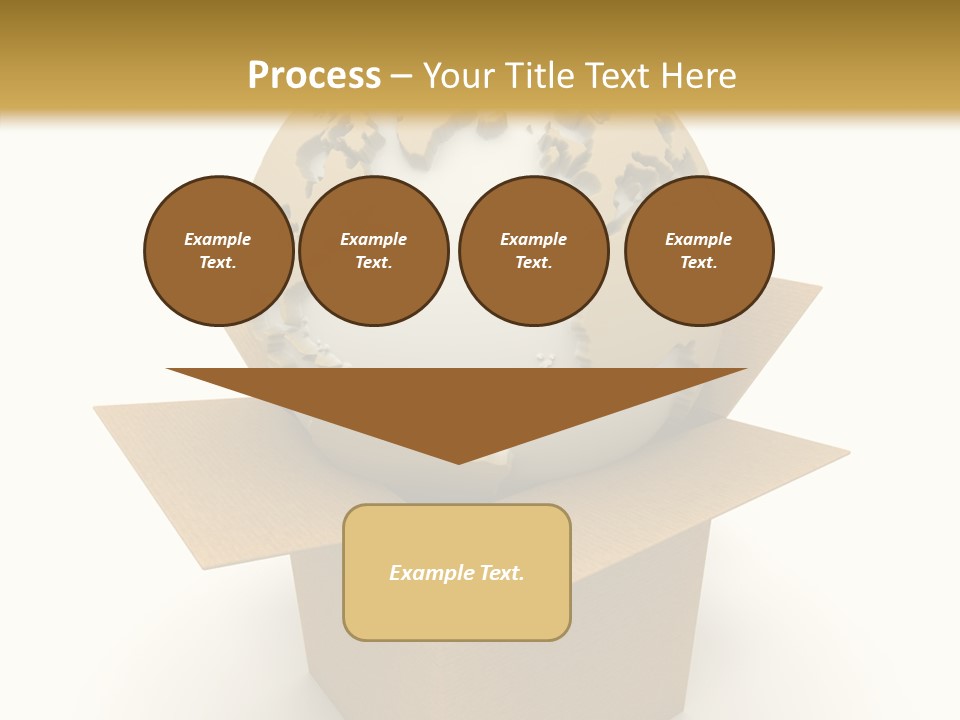 Sending Speed Packing PowerPoint Template