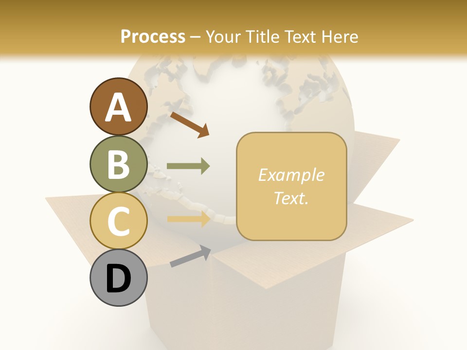 Sending Speed Packing PowerPoint Template