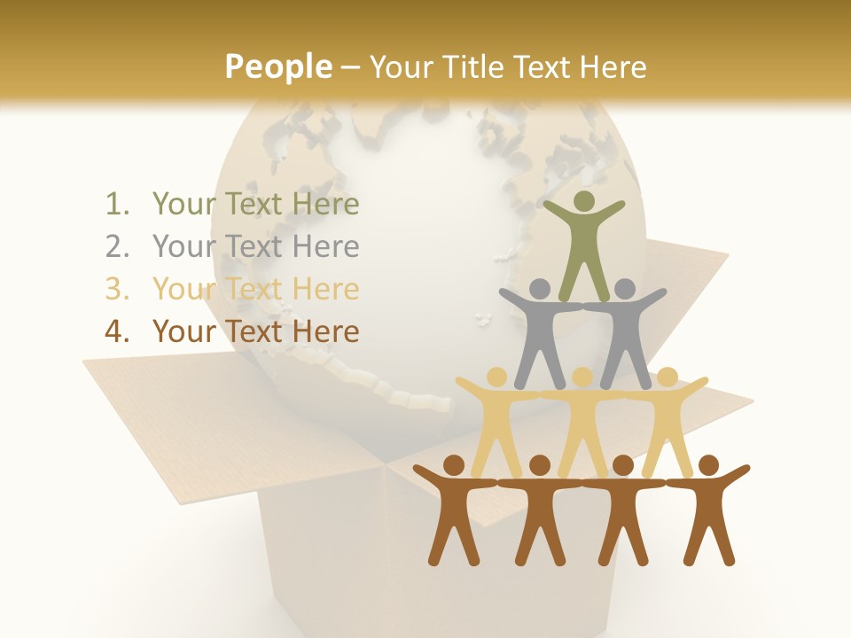 Sending Speed Packing PowerPoint Template