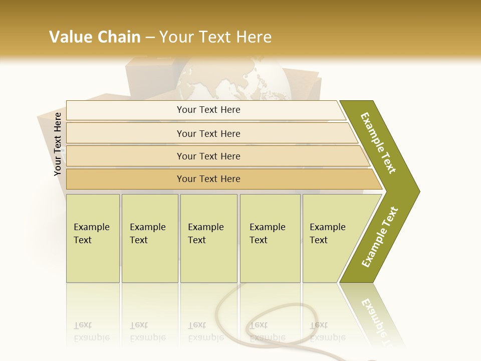 Team Globe Packing PowerPoint Template