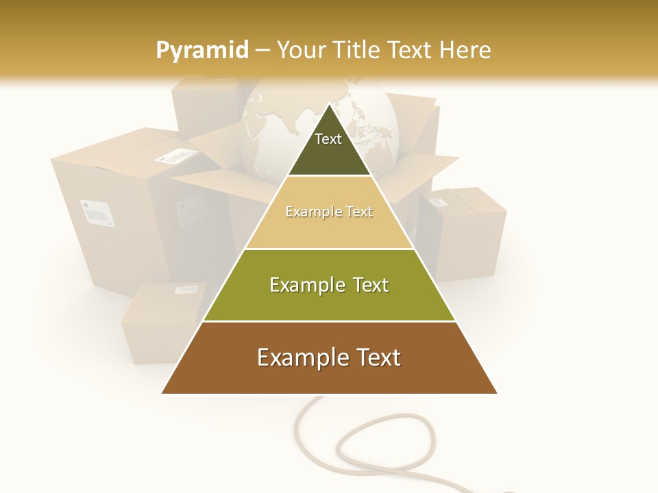 Team Globe Packing PowerPoint Template