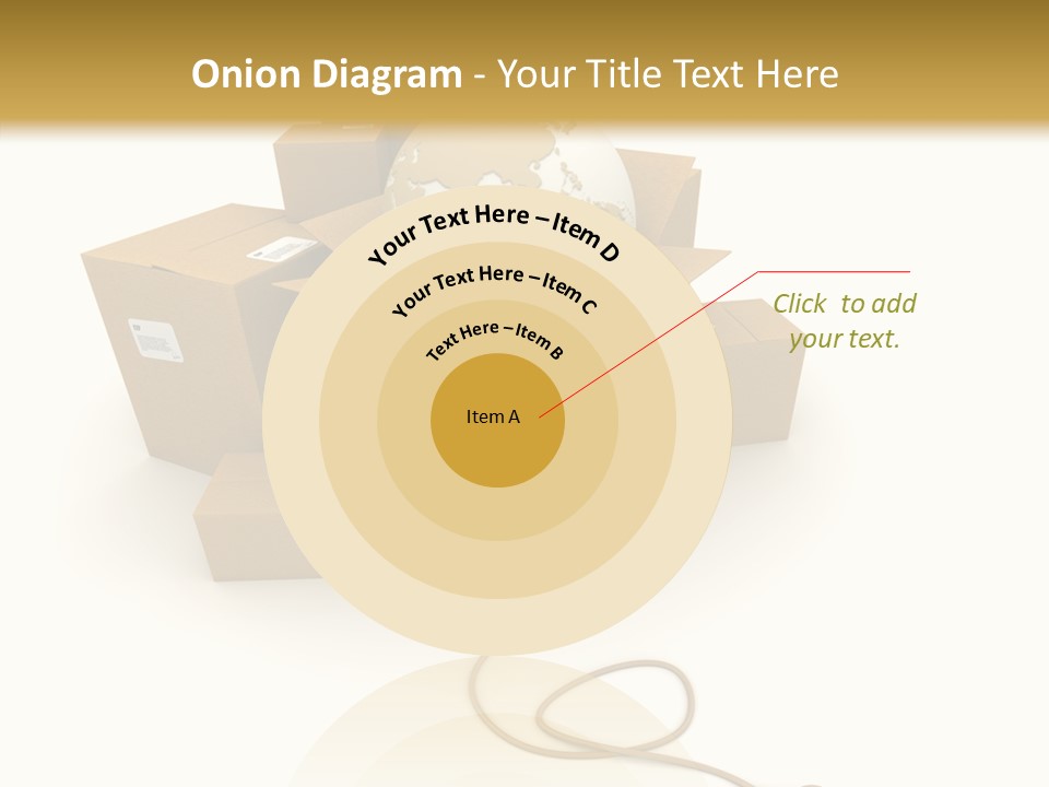 Team Globe Packing PowerPoint Template