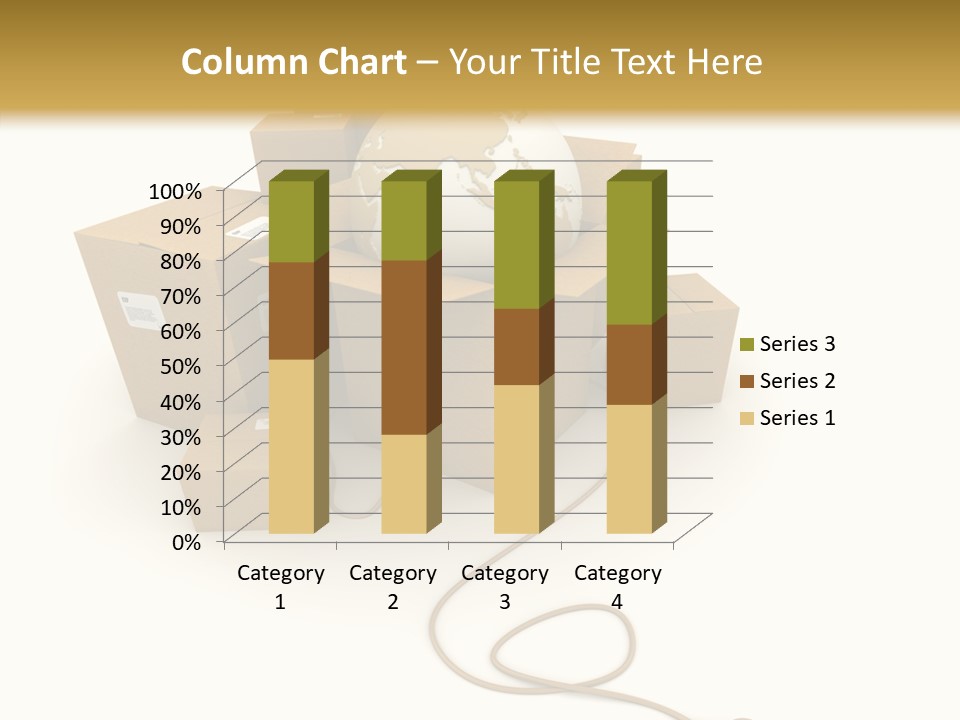 Team Globe Packing PowerPoint Template