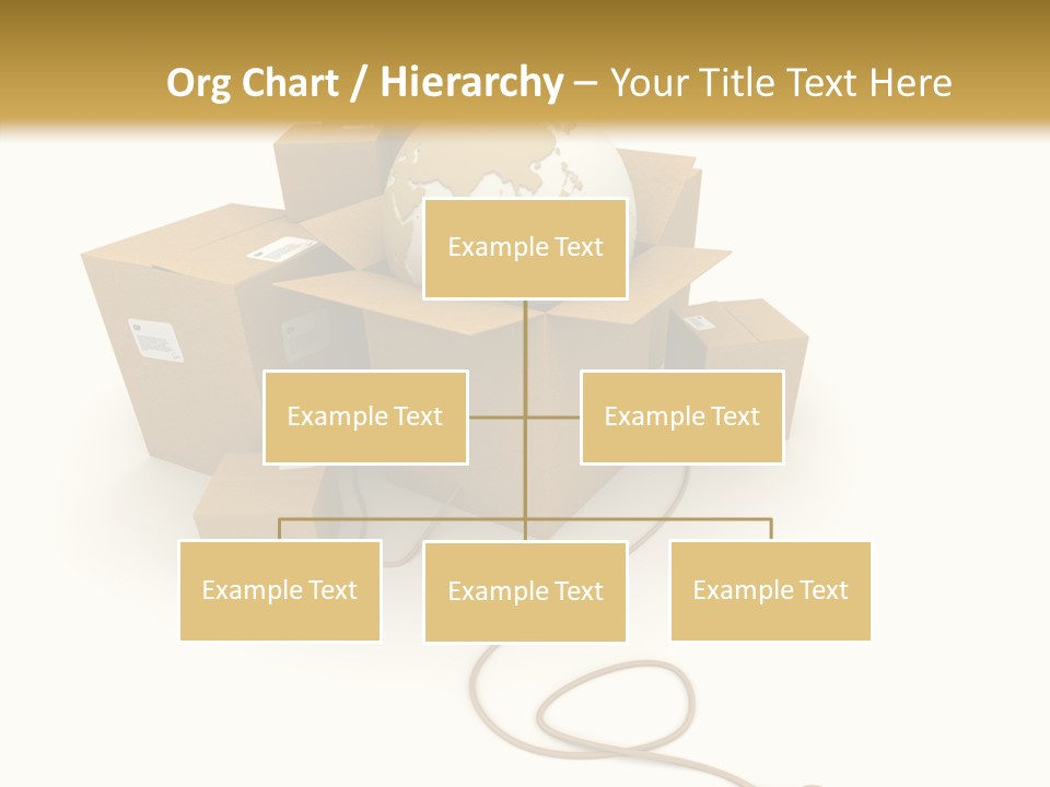 Team Globe Packing PowerPoint Template