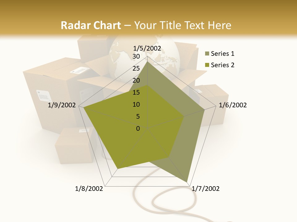 Team Globe Packing PowerPoint Template