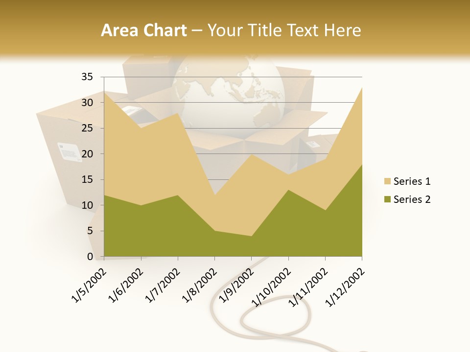 Team Globe Packing PowerPoint Template