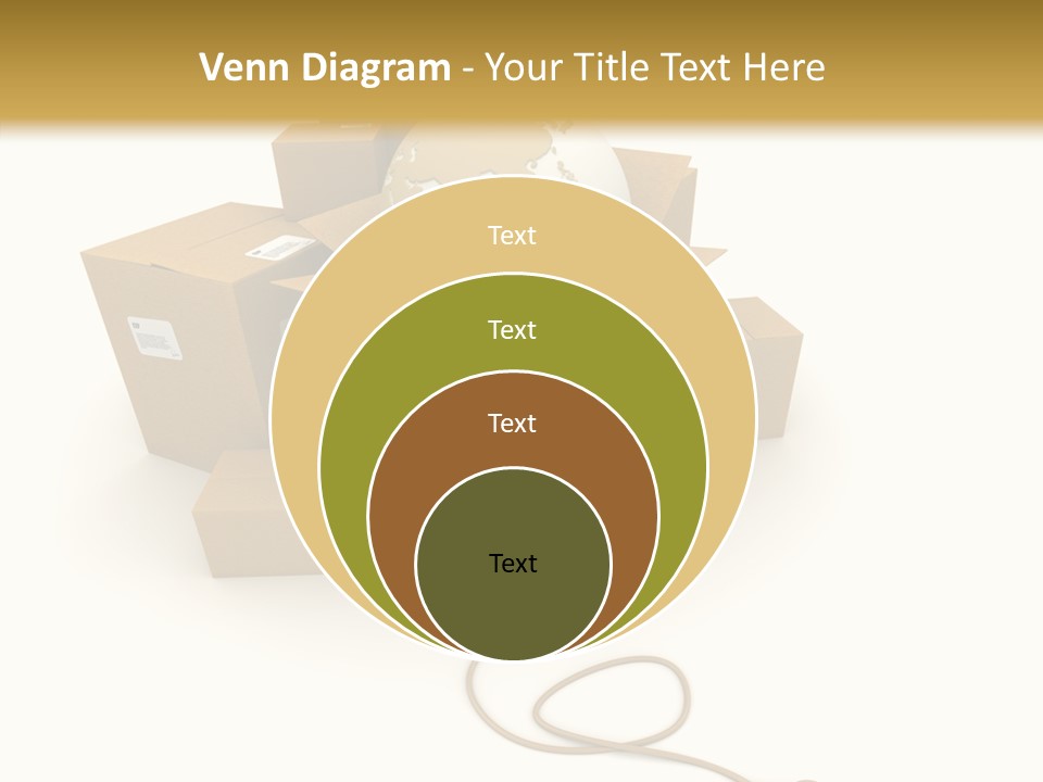 Team Globe Packing PowerPoint Template