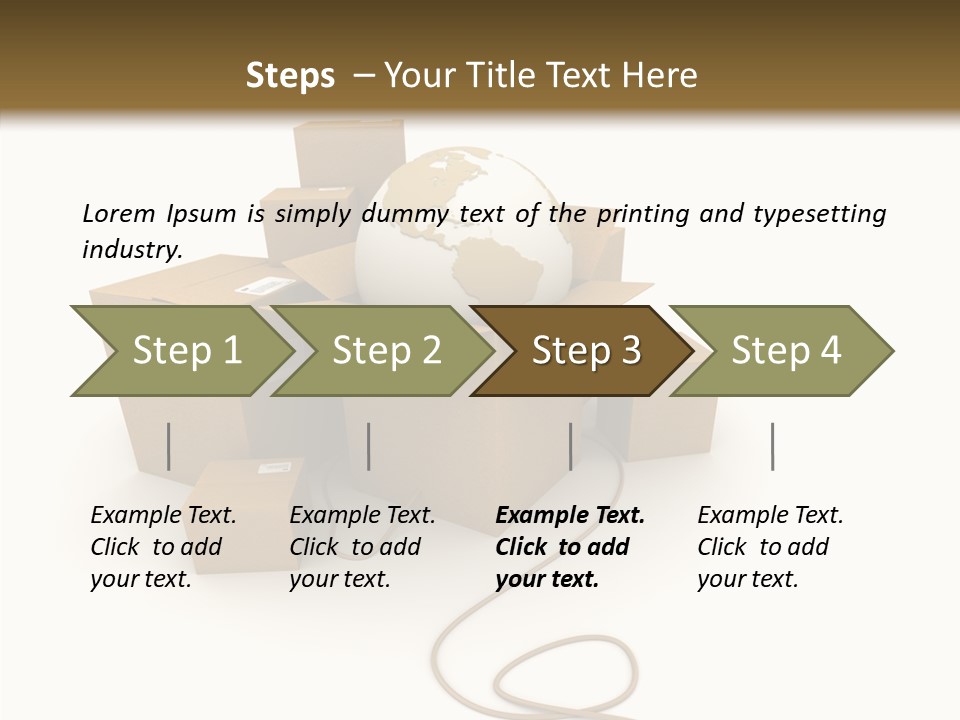 Team Island Big PowerPoint Template