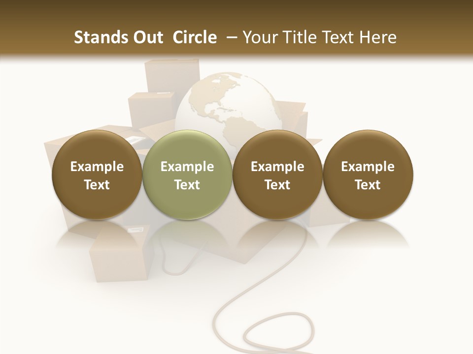 Team Island Big PowerPoint Template