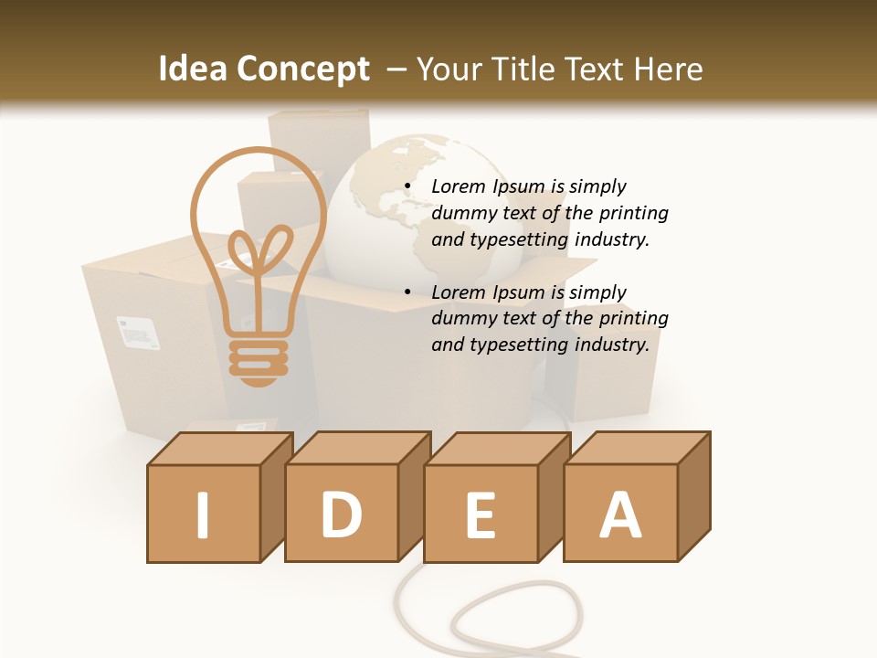 Team Island Big PowerPoint Template