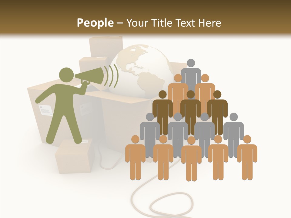 Team Island Big PowerPoint Template