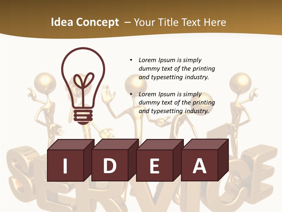 Character Idea Direction PowerPoint Template