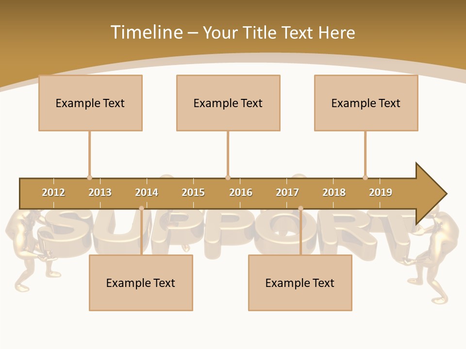 Help Team Lift PowerPoint Template