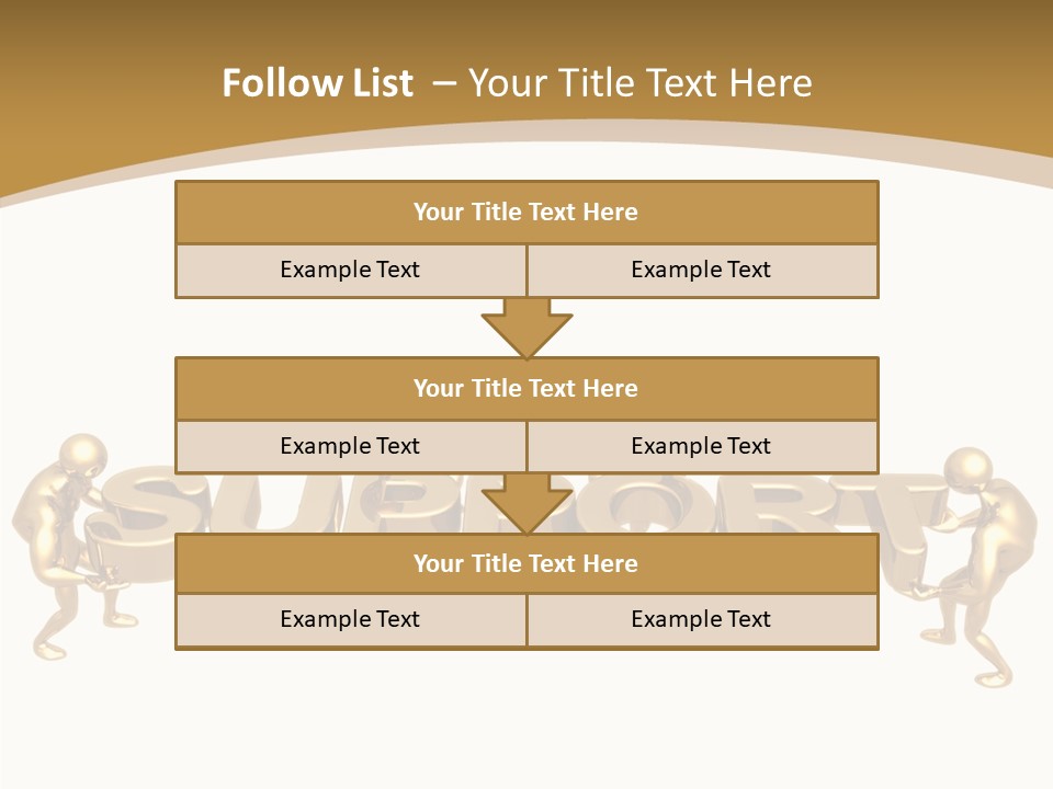 Help Team Lift PowerPoint Template