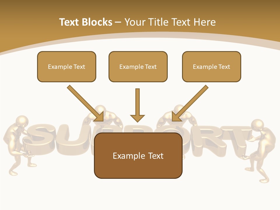 Help Team Lift PowerPoint Template