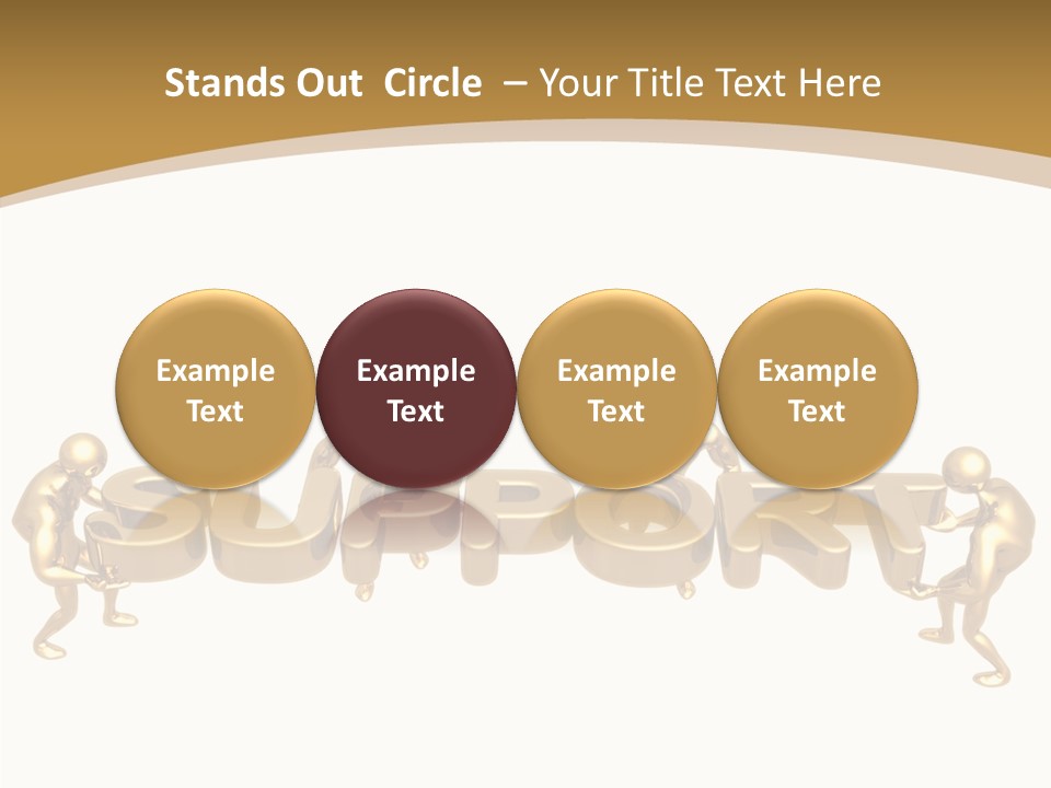 Help Team Lift PowerPoint Template