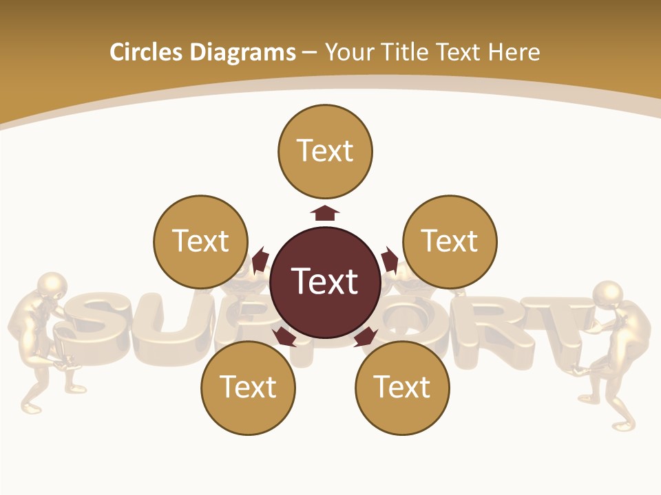 Help Team Lift PowerPoint Template
