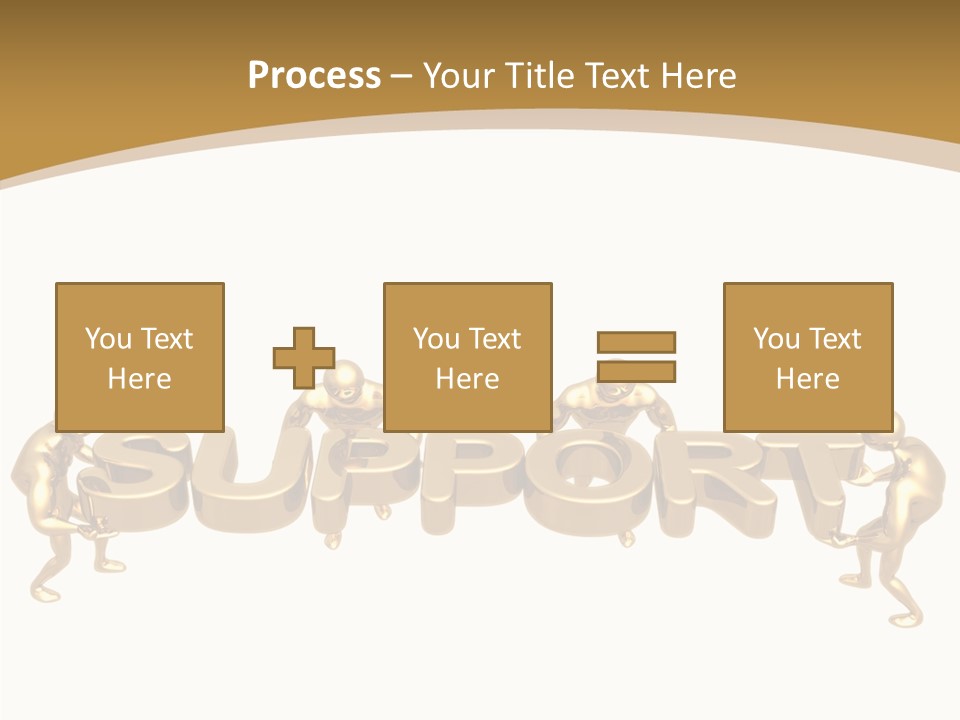 Help Team Lift PowerPoint Template