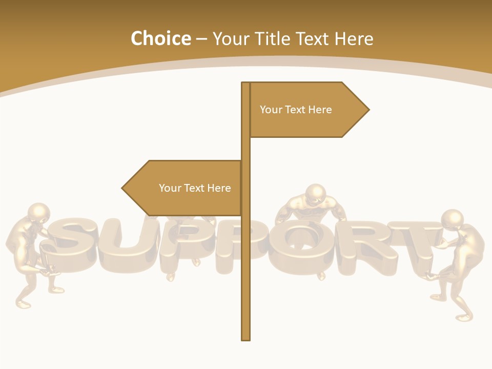 Help Team Lift PowerPoint Template