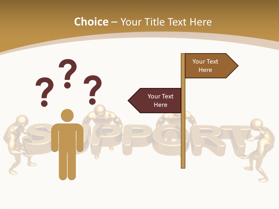Help Team Lift PowerPoint Template