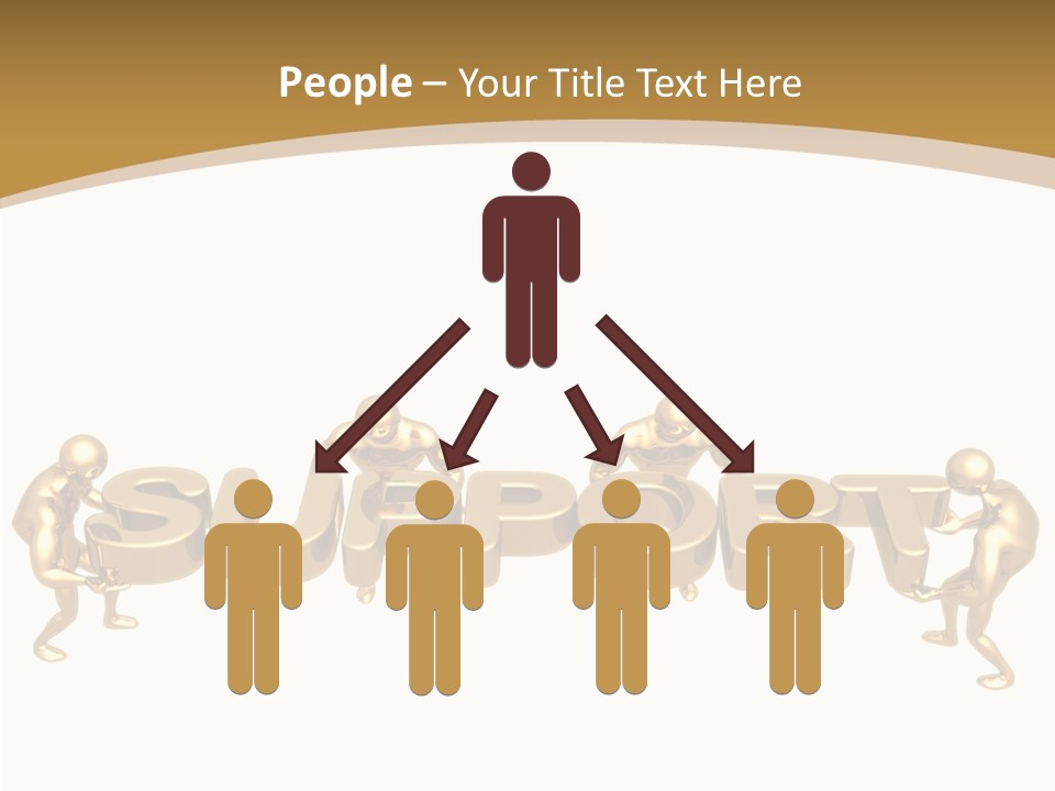 Help Team Lift PowerPoint Template