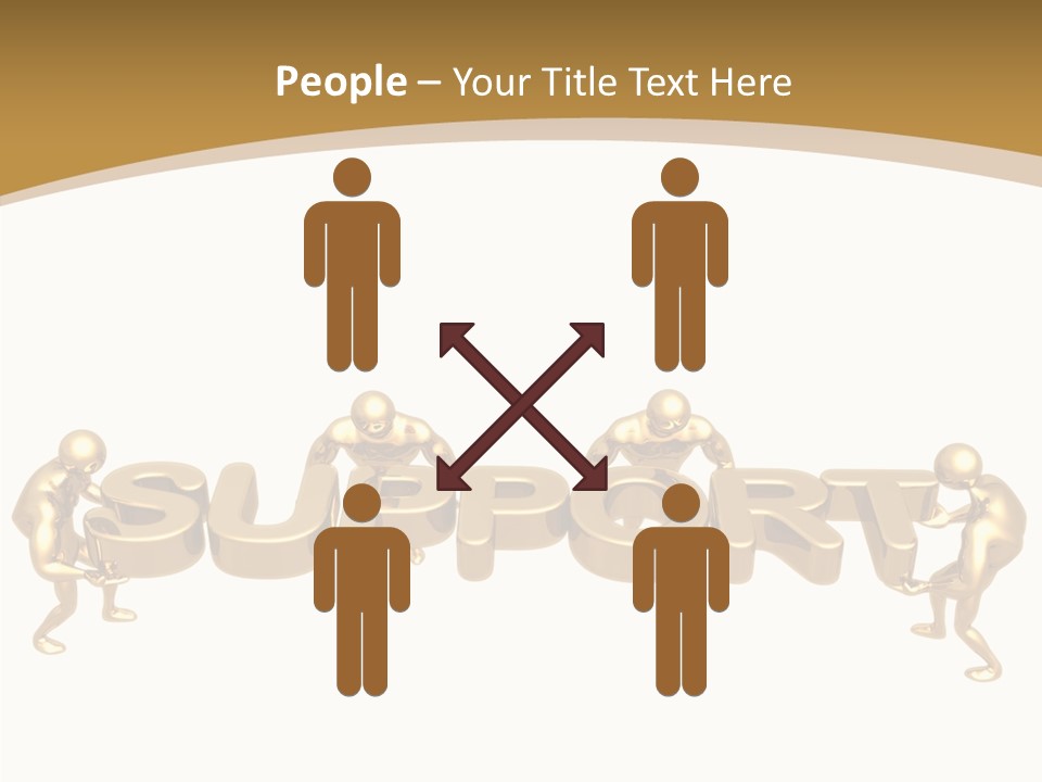 Help Team Lift PowerPoint Template