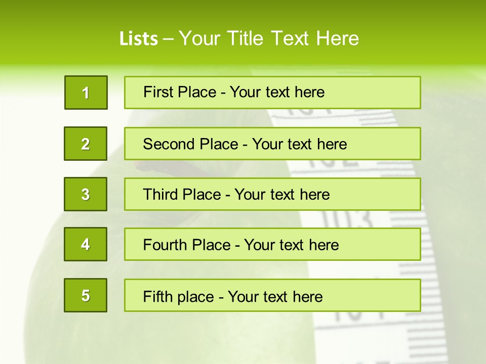 Lifestyle Abstract Horizontal PowerPoint Template