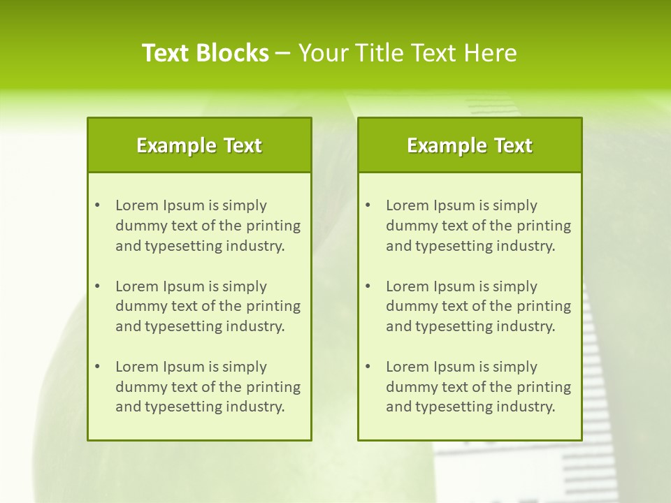 Lifestyle Abstract Horizontal PowerPoint Template