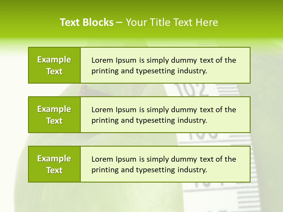 Lifestyle Abstract Horizontal PowerPoint Template