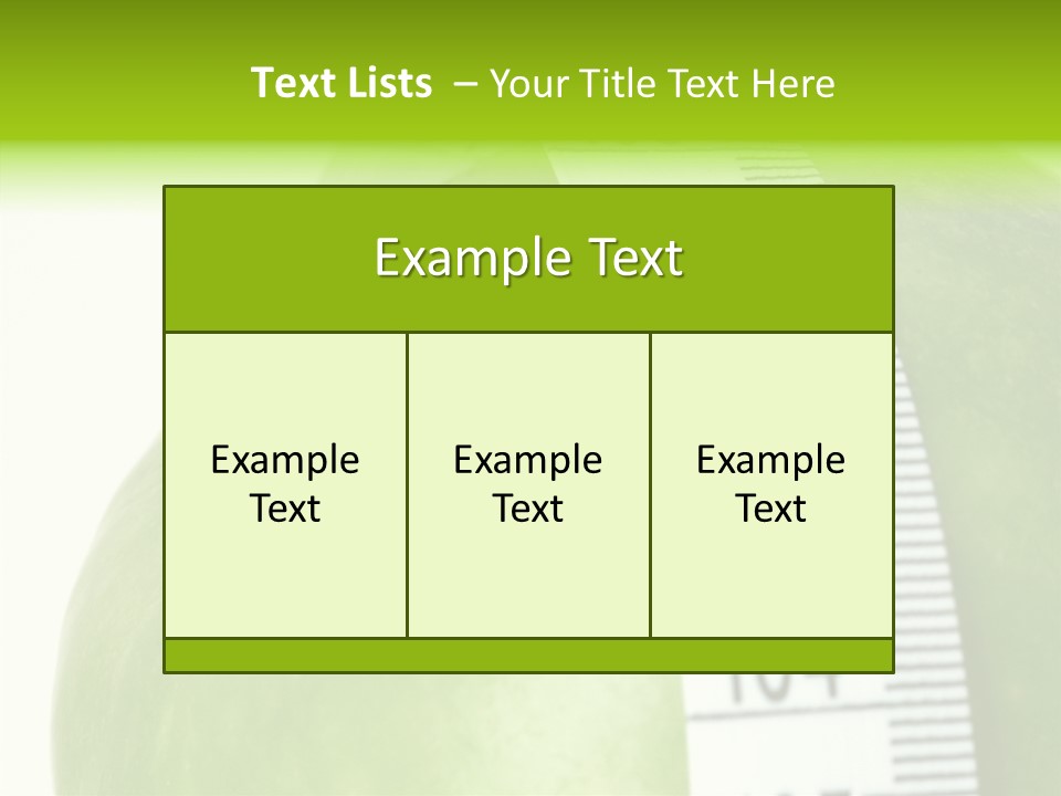 Lifestyle Abstract Horizontal PowerPoint Template