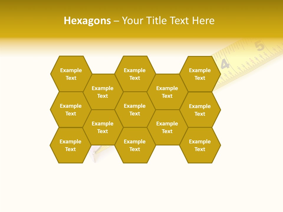 Isolated Tool Measuring PowerPoint Template