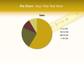 Isolated Tool Measuring PowerPoint Template