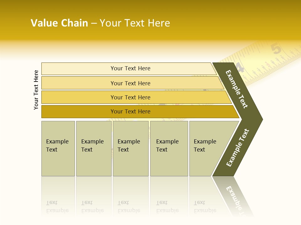 Isolated Tool Measuring PowerPoint Template