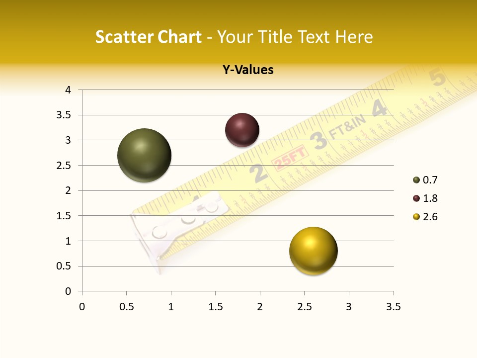 Isolated Tool Measuring PowerPoint Template