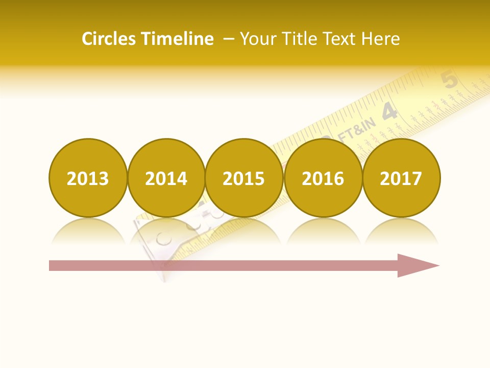 Isolated Tool Measuring PowerPoint Template