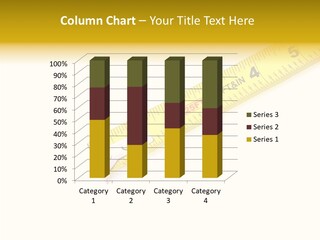 Isolated Tool Measuring PowerPoint Template