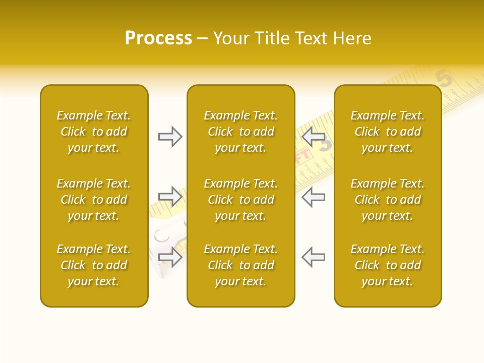 Isolated Tool Measuring PowerPoint Template