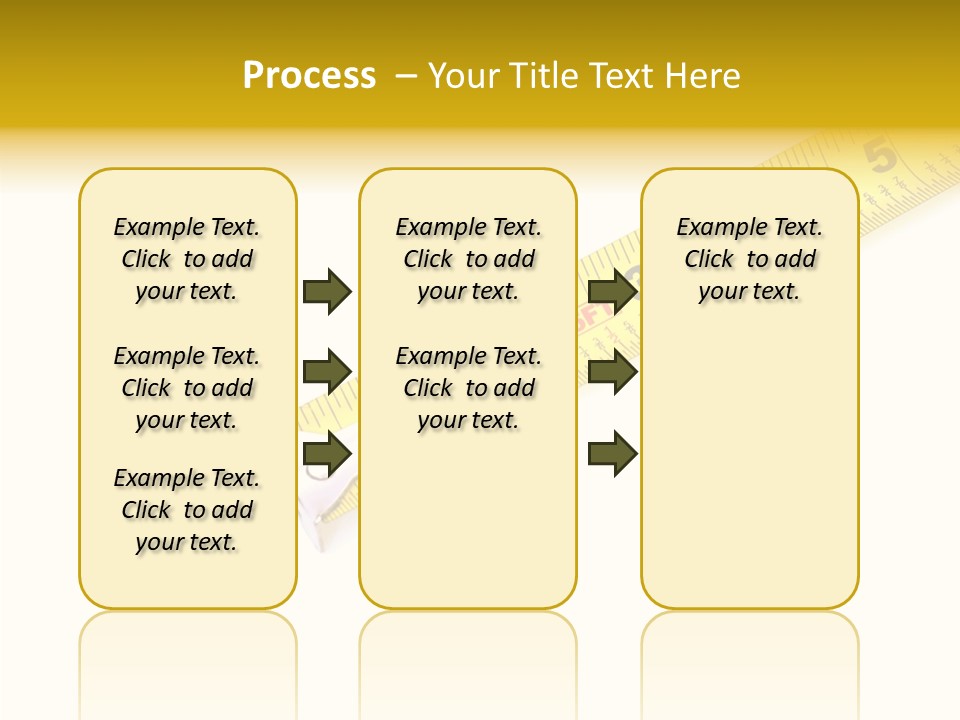 Isolated Tool Measuring PowerPoint Template