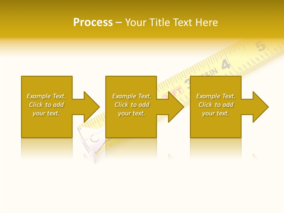 Isolated Tool Measuring PowerPoint Template