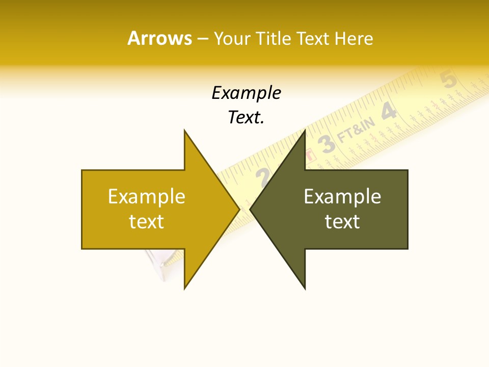 Isolated Tool Measuring PowerPoint Template